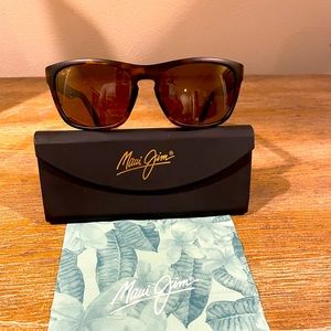Maui Jim South Swell tortoise frame Amber lens